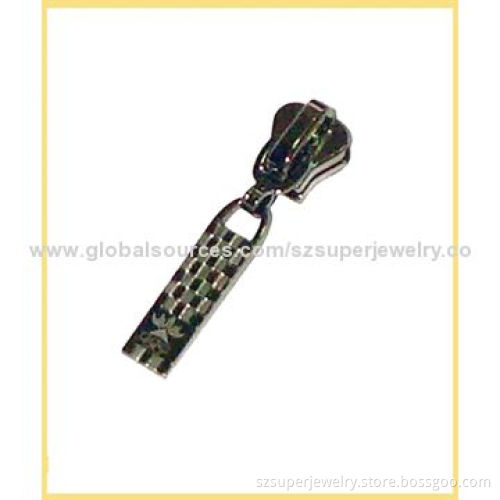 Bag metal slider
